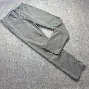 Proof Rover Pants Men 34 x 32 Gray Slim Fit Tapered